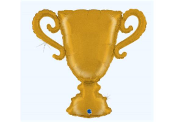 Folienballon Pokal 84 cm ohne Füllung