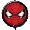 Folienballon Spiderman Gesicht 46 cm ohne Füllung