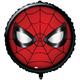 Folienballon Spiderman Gesicht 46 cm ohne Füllung