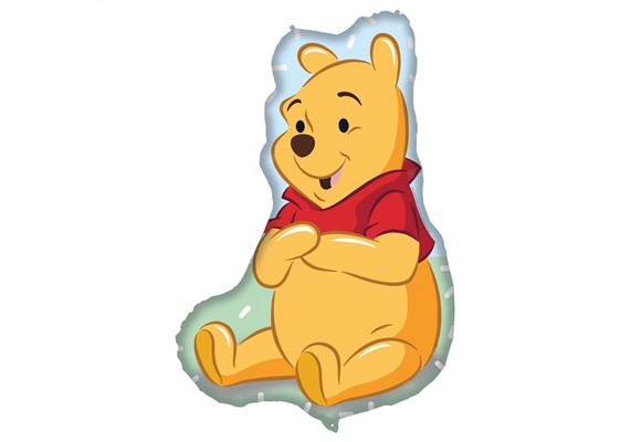 Folienballon Winnie Pooh 76 x 102 cm ohne Füllung