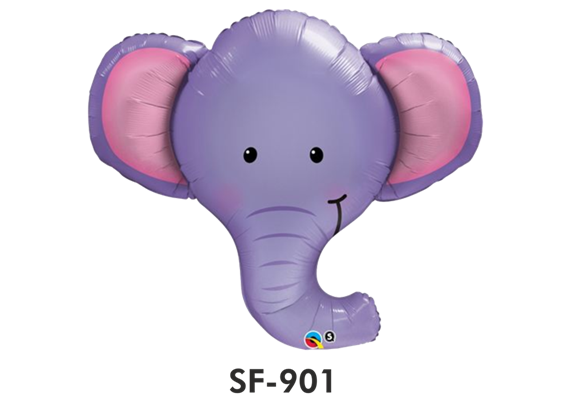 Folienballonfigur Ellie Elephant B 99 cm