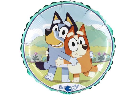 Folienballons Bluey 46 cm ohne Füllung