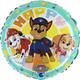 Folienballons Paw Patrol 46 cm ohne Füllung