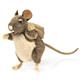 Folkmanis Handpuppe 2847 - Ratte, sammelt gern