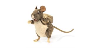 Folkmanis Handpuppe 2847 - Ratte, sammelt gern