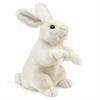 Folkmanis Handpuppe 2868 - Weisser Hase, stehend