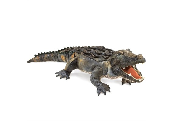 Folkmanis Handpuppe 2921 Amerikanischer Alligator