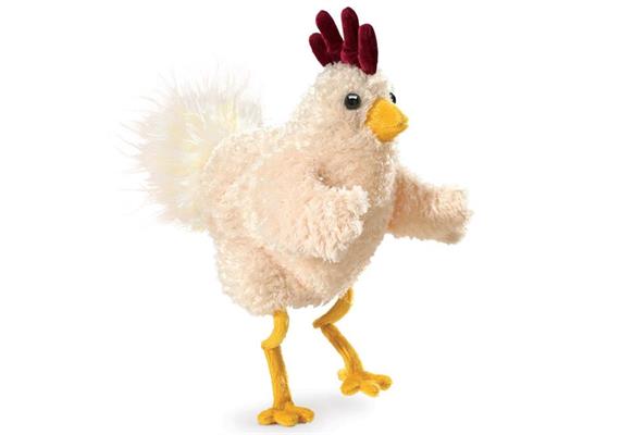 Folkmanis Handpuppe 3030 - Lustiges Huhn / Funky Chicken
