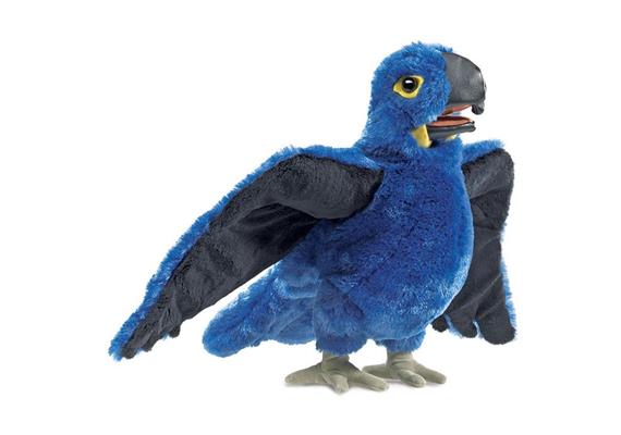 Folkmanis Handpuppe 3060 Blauer Papagei