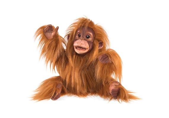 Folkmanis Handpuppe 3106 - Baby Orang-Utan