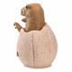 Folkmanis Handpuppe 3134 - Saurierbaby im Ei