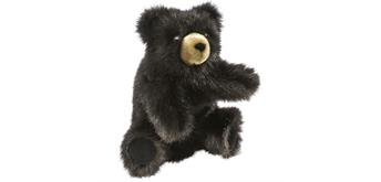 Folkmanis Handpuppe 2232 - Kleiner dunkelbrauner Bär