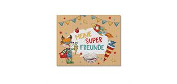 Freundebuch Schule Superhelden Tiere