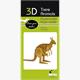 Fridolin 3-D Papiermodell "Känguru"