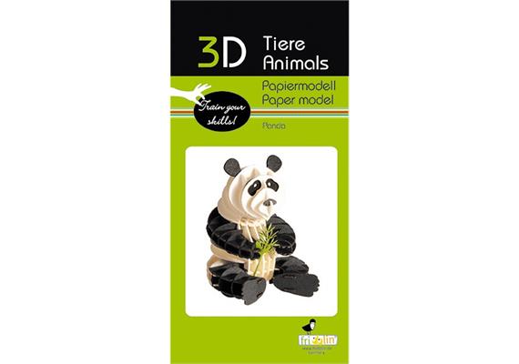 Fridolin 3-D Papiermodell "Panda"