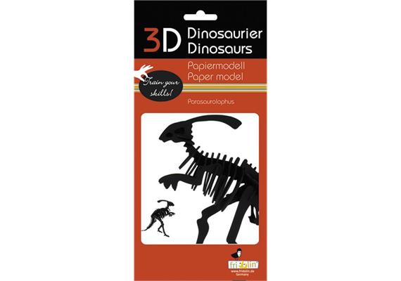 Fridolin 3-D Papiermodell "Parasaurolophus"