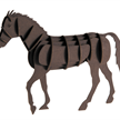 Fridolin 3-D Papiermodell "Pferd" | Bild 2