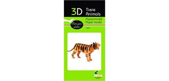 Fridolin 3-D Papiermodell "Tiger"