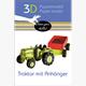 Fridolin 3-D Papiermodell "Traktor mit Anhänger"