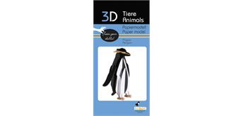 Fridolin 3-D Papiermodell "Pinguin"