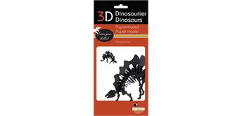 Fridolin 3-D Papiermodell "Stegosaurus"
