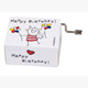 Fridolin Spieluhr Katze "Happy Birthday"