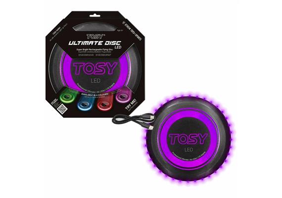 Frisbee Ultimate Disc LED lila Ø 27 cm