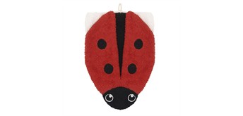 Fürnis - Bio-Waschlappen Marienkäfer gross