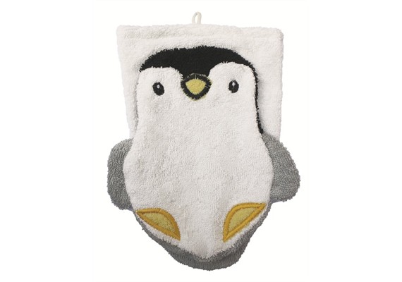 Fürnis - Bio-Waschlappen Pinguin gross