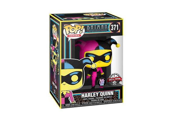 Funko Pop Heroes DC Harley Quinn Black Light Glow / Spec. Edition
