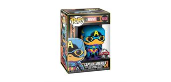 Funko Pop Marvel Black L. Captain Amer Special Edition / Bobble-Head
