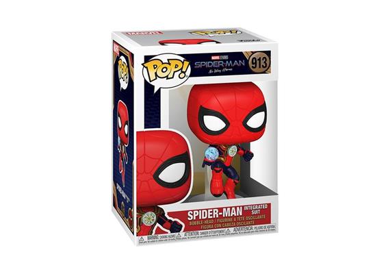 Funko Pop Marvel SM: NWH Spider-Man Integrierter Anzug