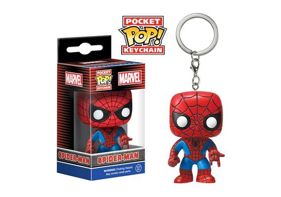 Funko Pop Marvel - Spider-Man Schlüsselanhänger