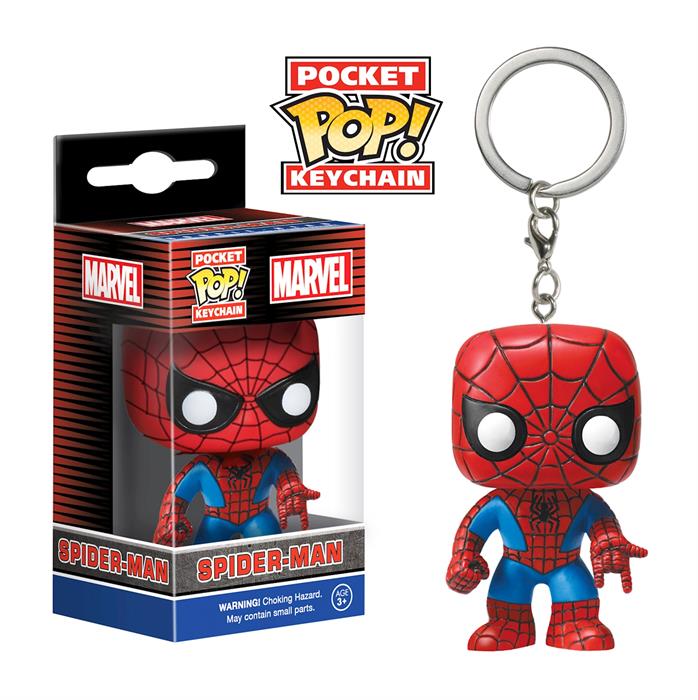 Funko Pop Marvel - Spider-Man Schlüsselanhänger, Funko Pop / Figuren 