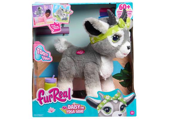 FurReal Daisy Yoga-Ziege mit Bewegungs- und Soundfunktion