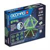 Geomag Glow Green line 42 Teile