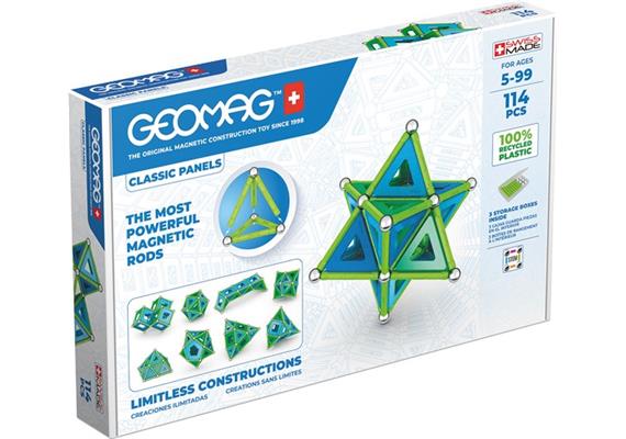 Geomag Panels Green line 114 Teile