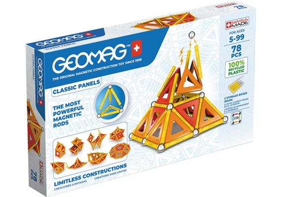 Geomag Panels Green line 78 Teile