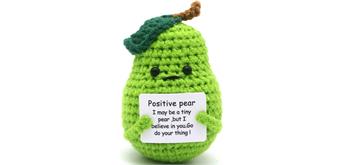 Gestirckte Positive Birne 8 cm