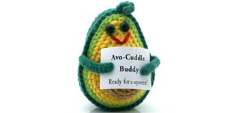 Gestrickte Positive Avocado 7 cm