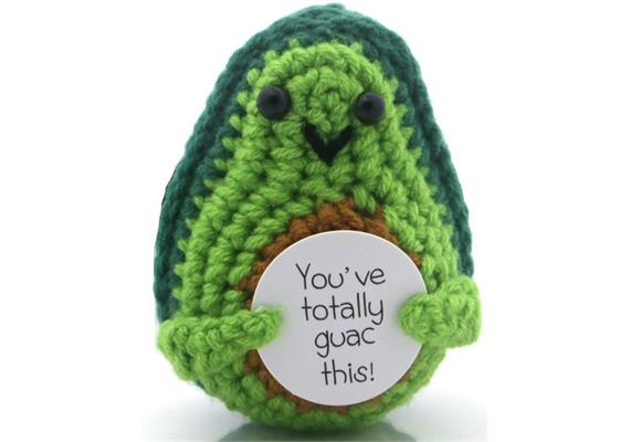 Gestrickte Positive Avocado 7 cm