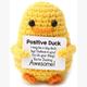 Gestrickte Positive Ente 8 cm