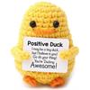 Gestrickte Positive Ente 8 cm