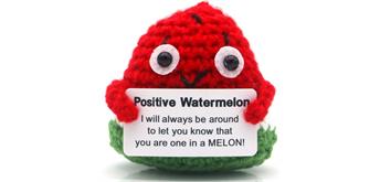 Gestrickte Positive Wassermelone 6.5 cm