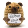 Gestrickte Positiver Capybara 8 cm