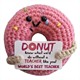 Gestrickter Positiver Freund Donut 8 cm