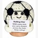 Gestrickter Positiver Freund Fussball 6 cm
