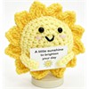 Gestrickter Positiver Freund Sonne 8.5 cm