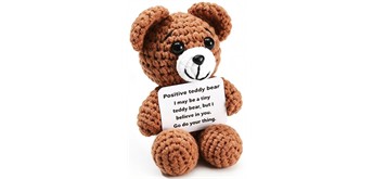Gestrickter Positiver Freund Teddybär 13 cm