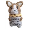 Gestrickter Positiver Freund Welpe 11 cm